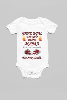 Babybody kurzarm - Feuerwehr 03