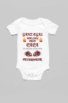 Babybody kurzarm - Feuerwehr 05