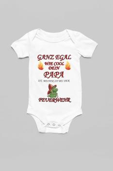 Babybody kurzarm - Feuerwehr 06