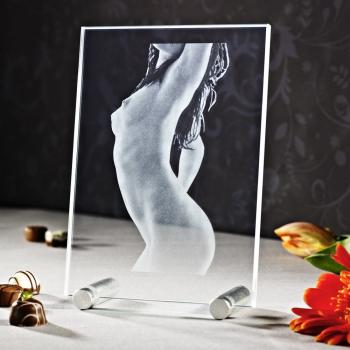 2D Laser Foto im VIAMANT Flachglas
