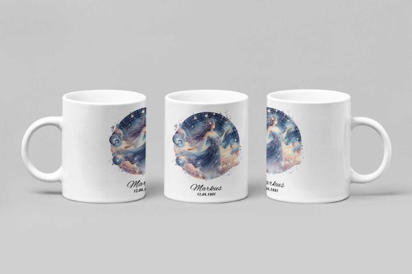 Tasse Sternzeichen - Jungfrau