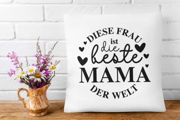 Kissen 40x40 - Muttertag – Motiv 13