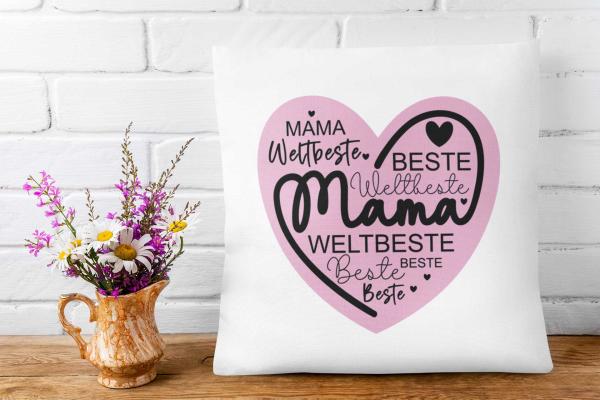 Kissen 40x40 - Muttertag – Motiv 02