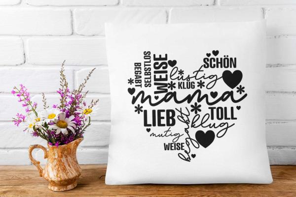 Kissen 40x40 - Muttertag – Motiv 08