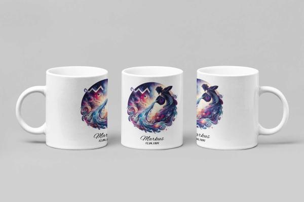 Tasse Sternzeichen - Wassermann01