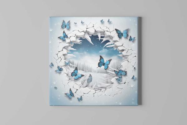 Leinwandbild Schmetterling - 03