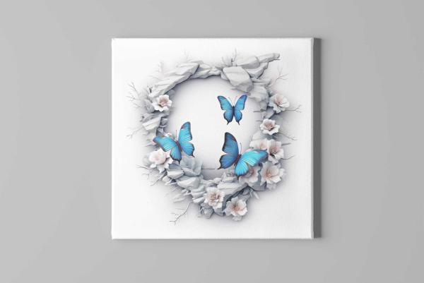 Leinwandbild Schmetterling - 04