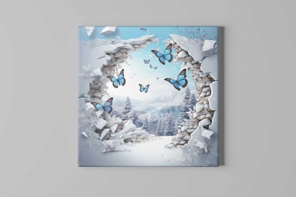 Leinwandbild Schmetterling - 05